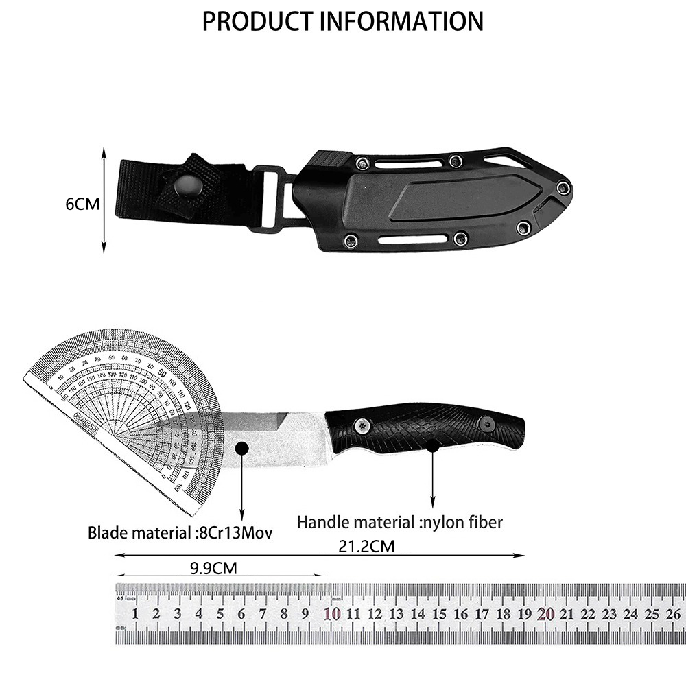 1083 Cuchillo Fijo Portátil pa - Dive Knife Titanium reseña y precio