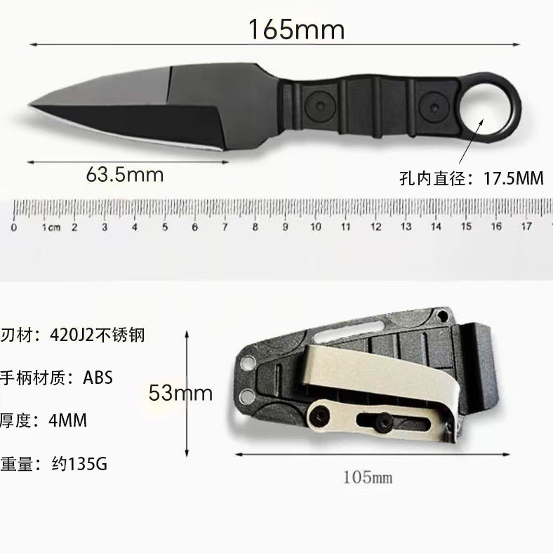Nueva Herramienta Portátil par - Dive Knife Titanium reseña y precio