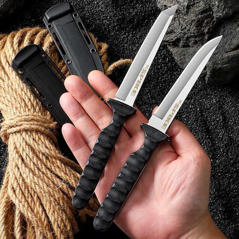 Cuchillo recto pequeño multifu - Dive Knife Titanium reseña y precio
