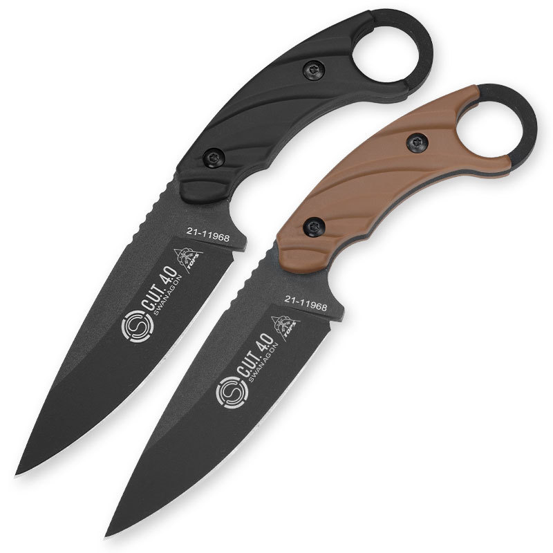 Cuchillo de hoja fija duradero - Dive Knife Titanium reseña y precio
