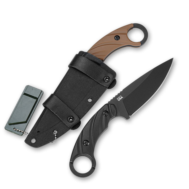 Cuchillo de hoja fija duradero - Dive Knife Titanium reseña y precio