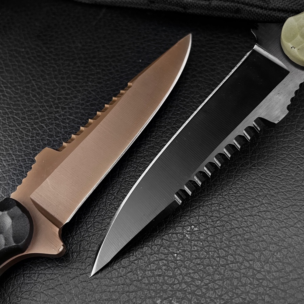 Nuevo Cuchillo de Hoja Fija de - Dive Knife Titanium reseña y precio