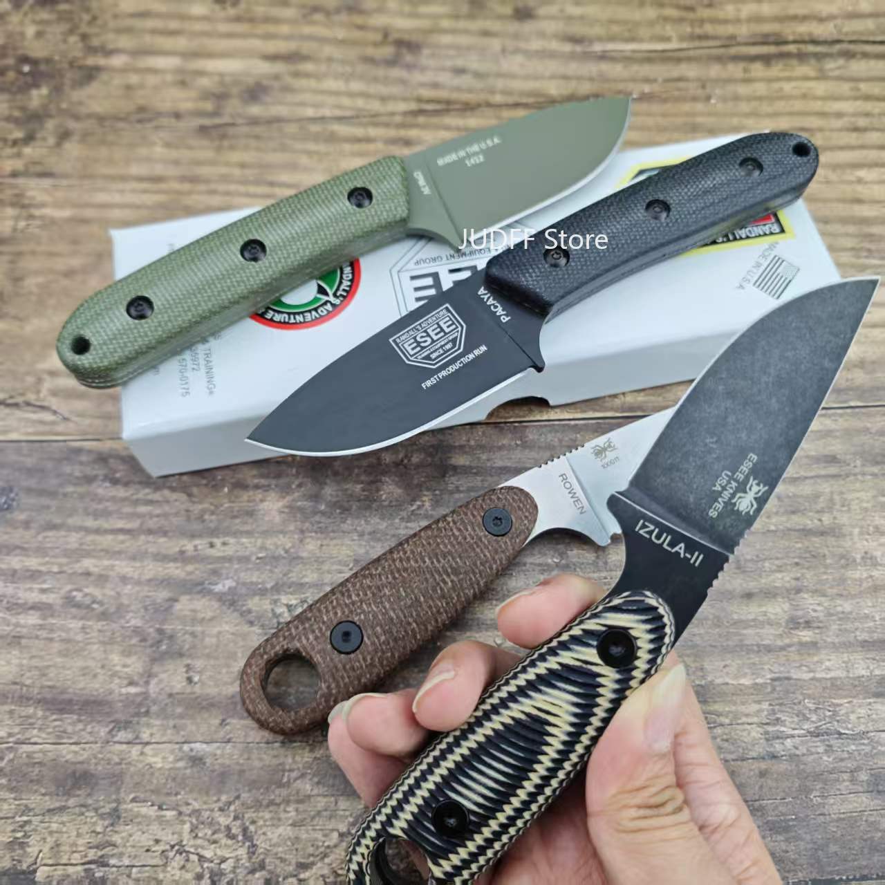 Cuchillo Fijo para Exteriores  - Dive Knife Titanium reseña y precio